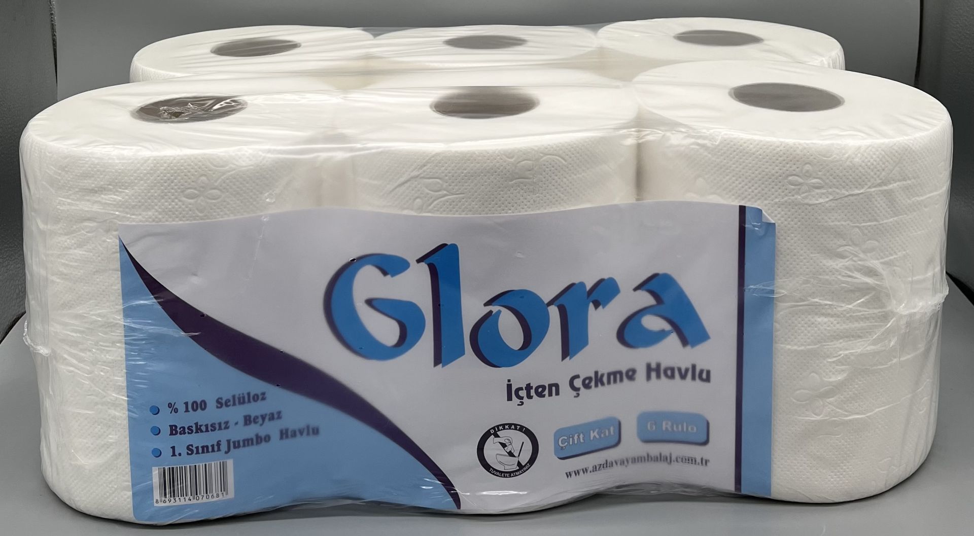 İÇTEN ÇEKME & JUMBO HAVLU 3.5 KG/6 RULO