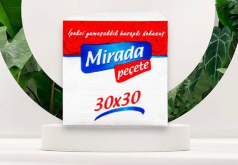 PEÇETE 30X30 TEK KAT 100 ADET X 24 PAKET