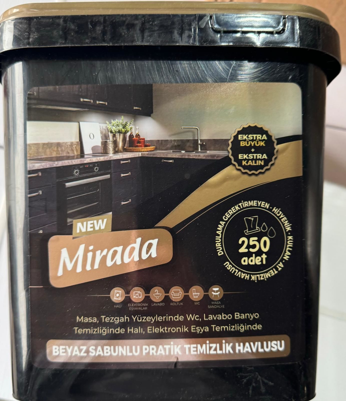 YÜZEY TEMİZLİK HAVLUSU KOVA 250 ADET