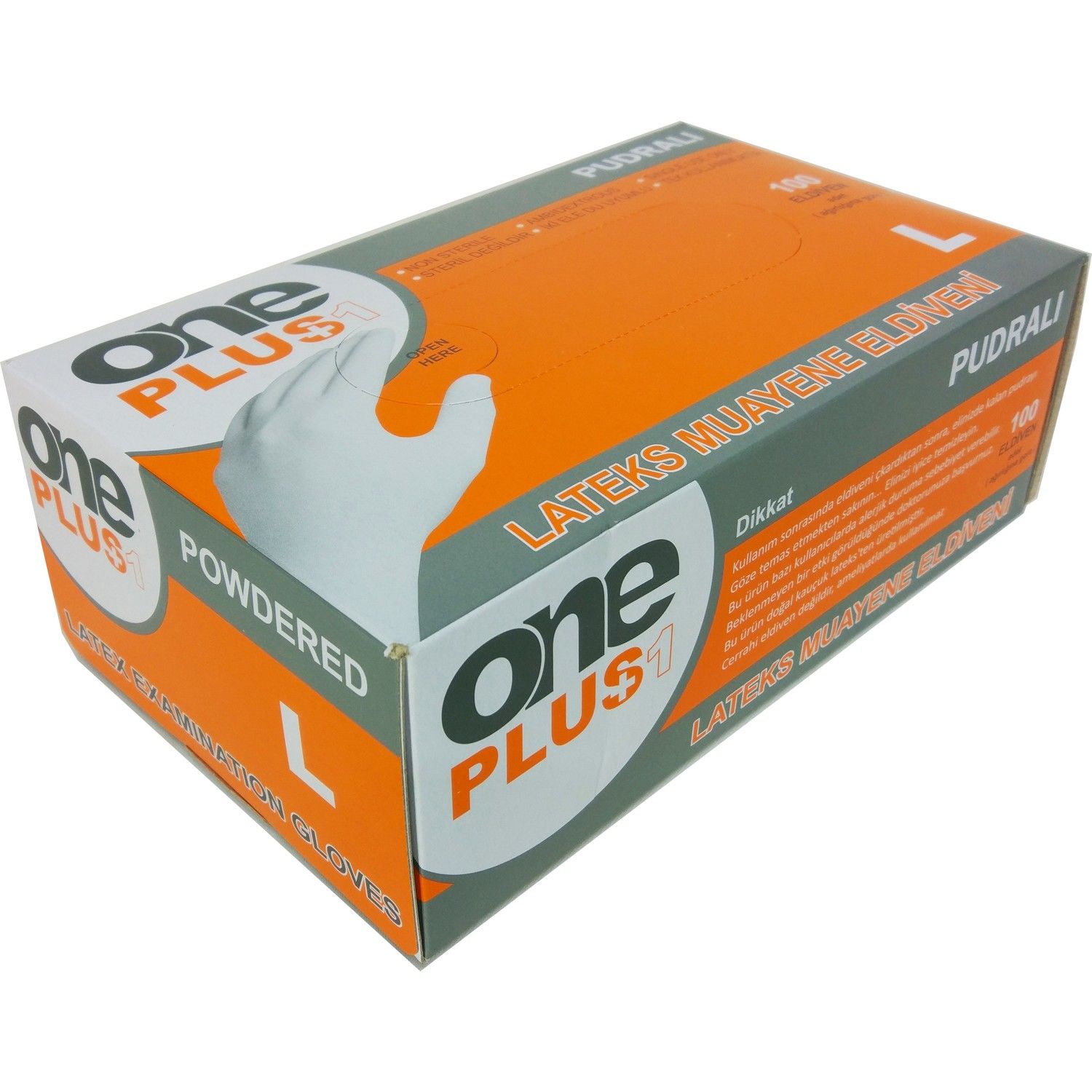 PUDRALI LATEKS ELDİVEN (L)
