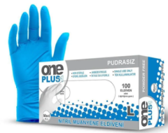 NİTRİL MAVİ ELDİVEN  LARGE 100 ADET