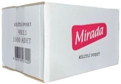 9*11 KİLİTLİ TORBA 1000 ADET