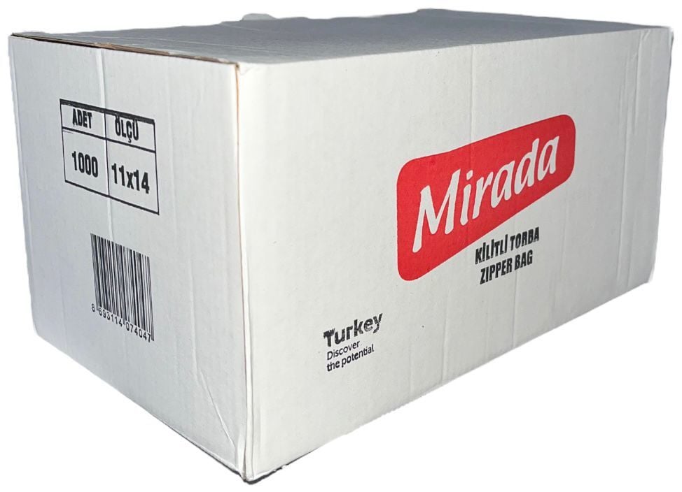 11*14 KİLİTLİ TORBA 1000 ADET