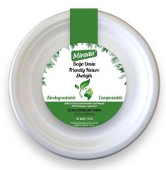 KARTON EKOLOJİK TABAK 23 CM 50 ADET/1 PAKET