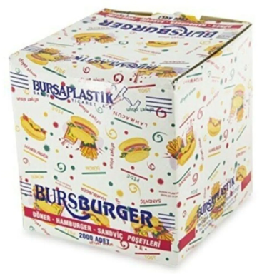 HAMBURGER POŞETİ 2000 ADET