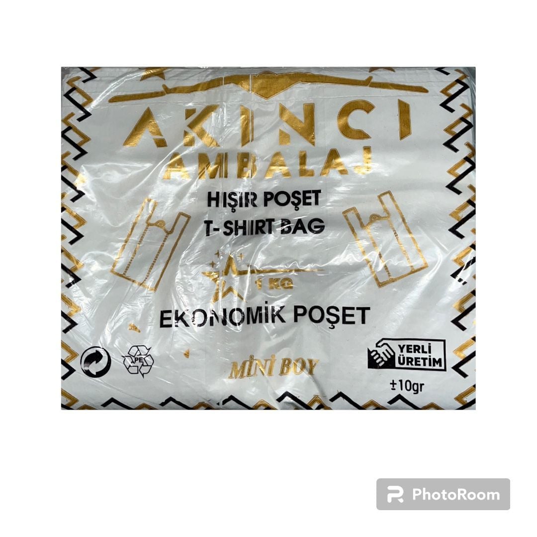 A KALİTE BEYAZ POŞET CİCİ BOY 1 KG/PAKET