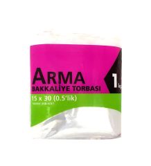 15*30 NAYLON BAKLİYAT TORBASI 1 KG/PAKET