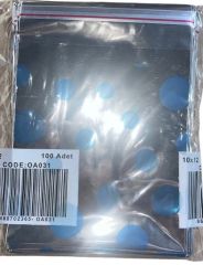 METALİZE POŞET 10 X 12 100 ADET