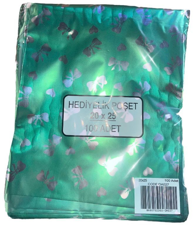 METALİZE POŞET 20 X 25 100 ADET