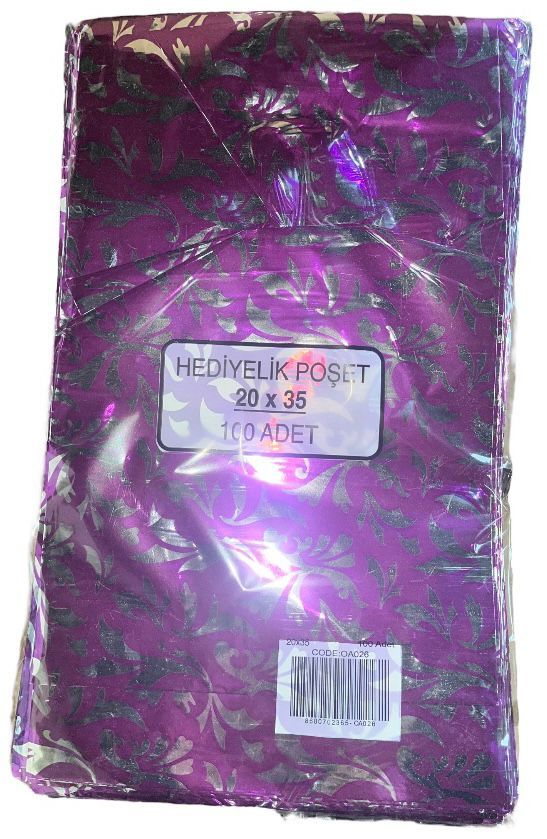 METALİZE POŞET 20 X 35 100 ADET