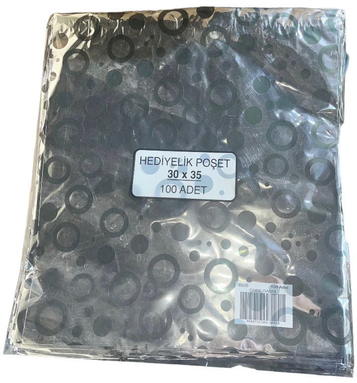 METALİZE POŞET 30 X 35 100 ADET