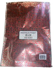 METALİZE POŞET 35 X 50 100 ADET