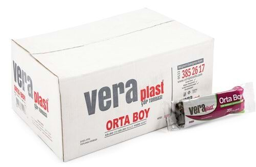 ORTA BOY ÇÖP TORBASI 50 PAKET X20 ADET