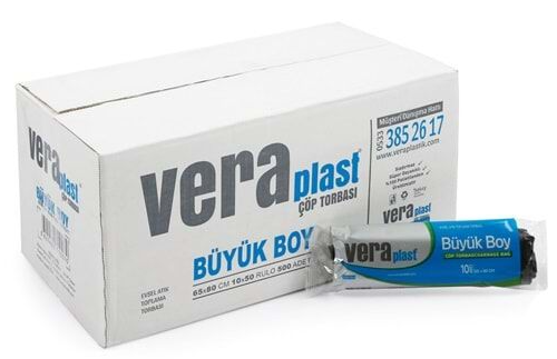 BÜYÜK BOY ÇÖP TORBASI 50 RULO X 10 ADET