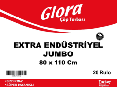 JUMBO BOY ÇÖP TORBASI 80X110 600 GR ENDÜSTRİYEL