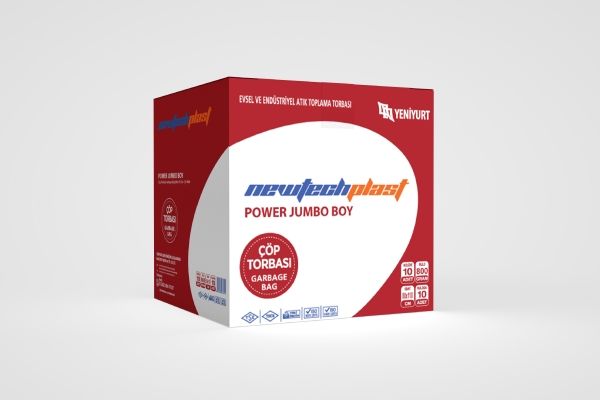 JUMBO BOY ÇÖP TORBASI 800 GR ENDÜSTRİYEL 80X110