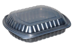 MİKRODALGA YEMEK KABI TEK GÖZ KAP KAPAK 200 ADET