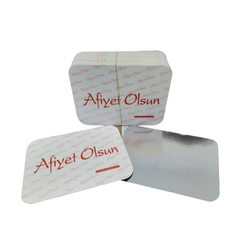 ALÜMİNYUM KÜÇÜK TEPSİ KAPAĞI 2500 GR