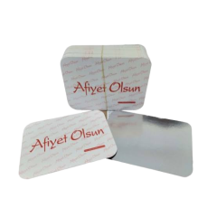 ALÜMİNYUM KÜÇÜK TEPSİ KAPAĞI 2500 GR