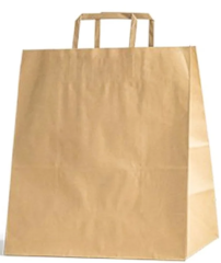 Çanta Kraft Düz İçten Saplı 33x33x20 cm 250 ADET