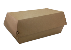 HAMBURGER KUTUSU SEPERATÖRLÜ KRAFT 200 ADET