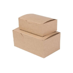 Kutu Nugget Büyük 22x12x8 Cm KRAFT 100 Adetli